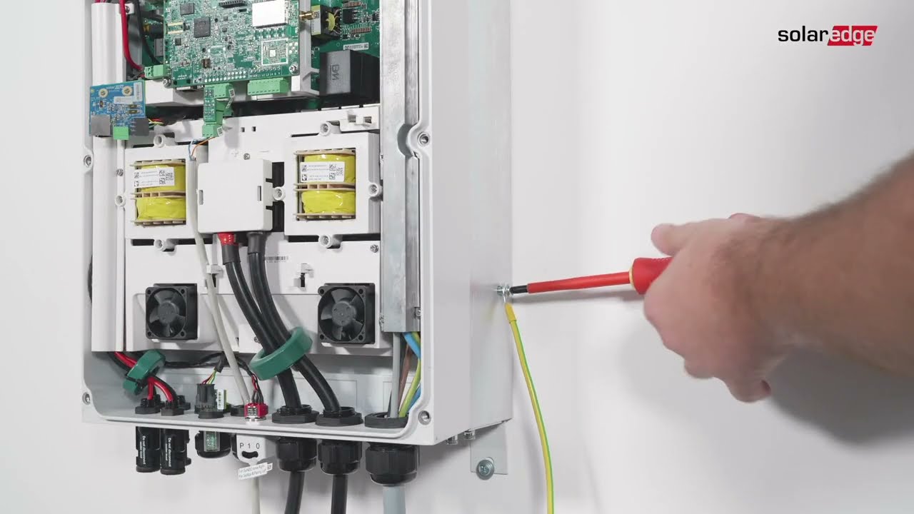 Installing the StorEdge three phase inverter