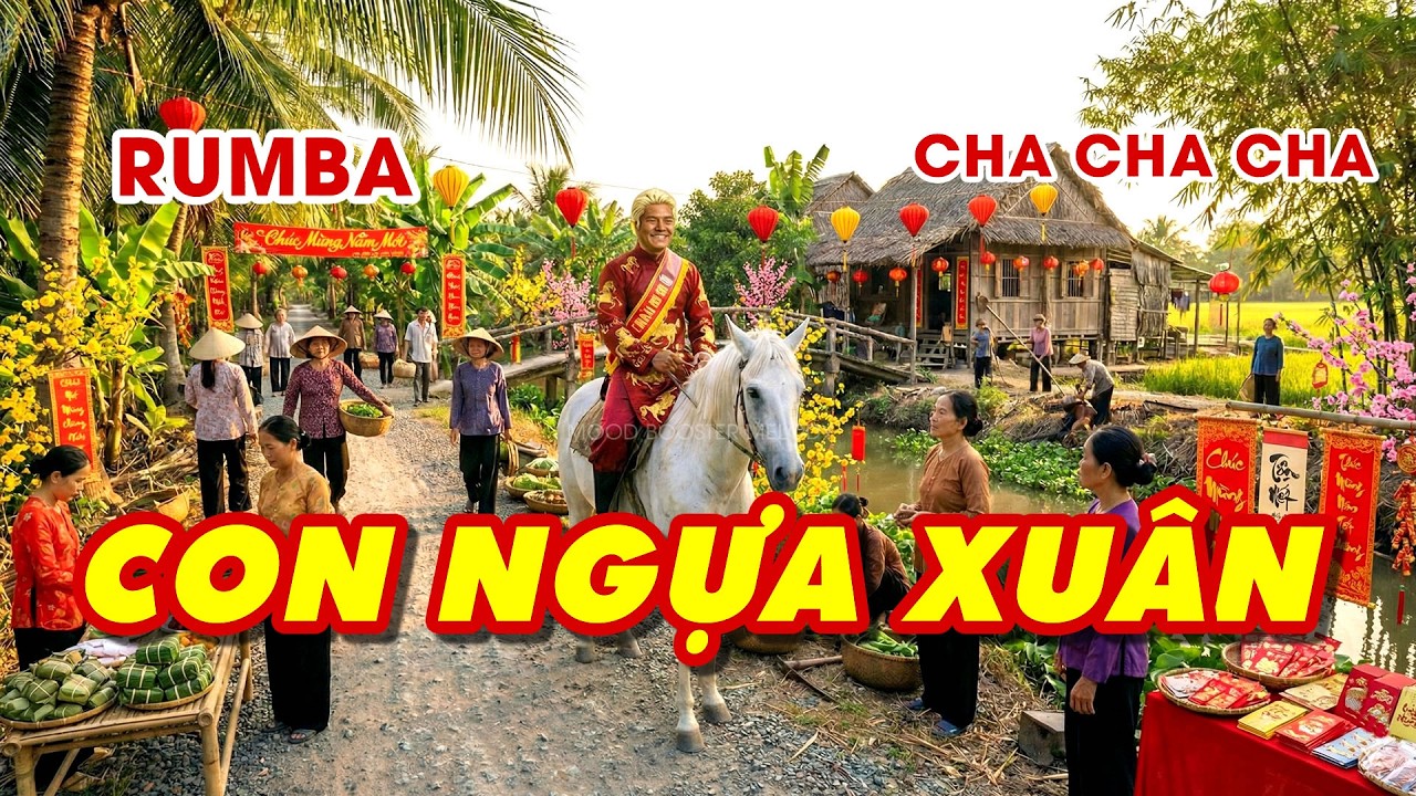 CON NGỰA XUÂN - Nghe Rất Tết | Nhạc Tết Vui Nhộn | Chỉ Lo Cười Nhiều Hết Cả Xuân