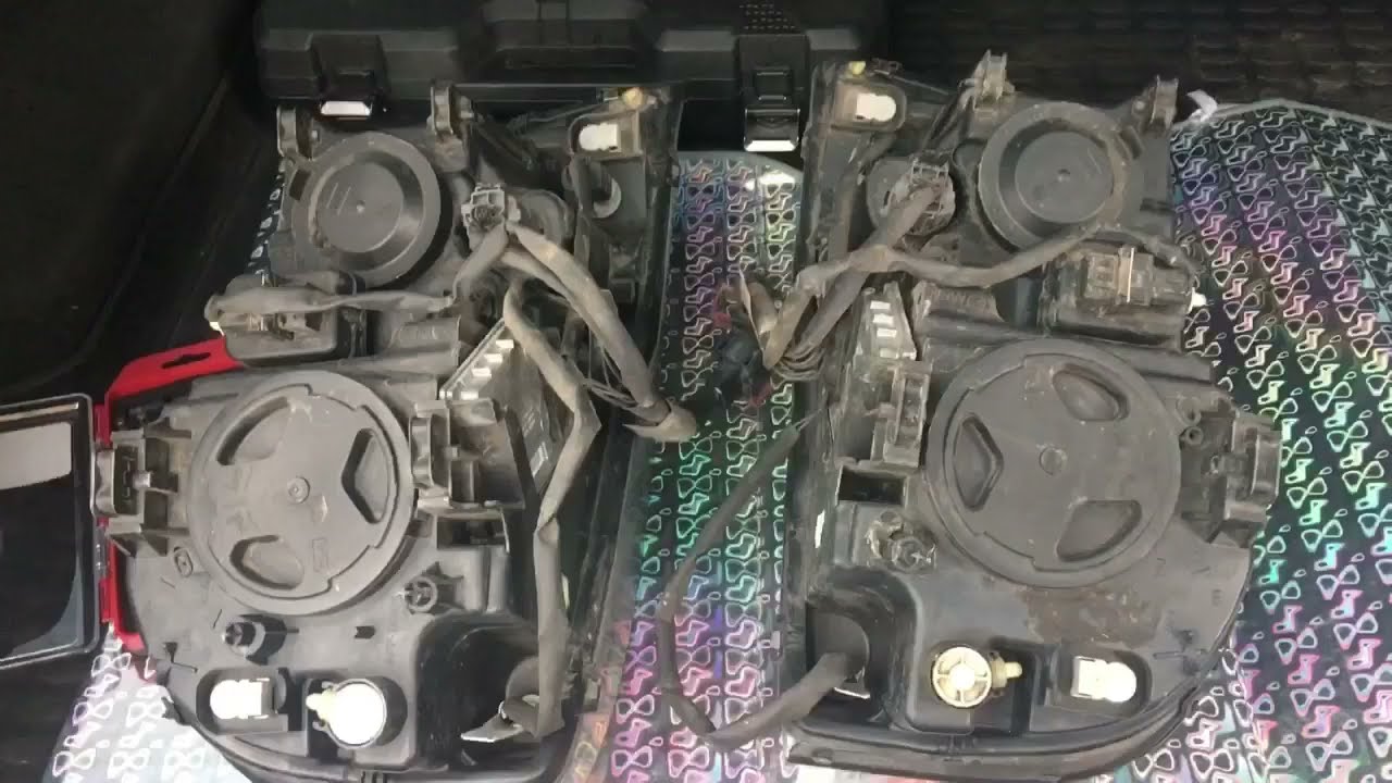 Замена ламп ближнего света(ксенон) Volvo xc90
