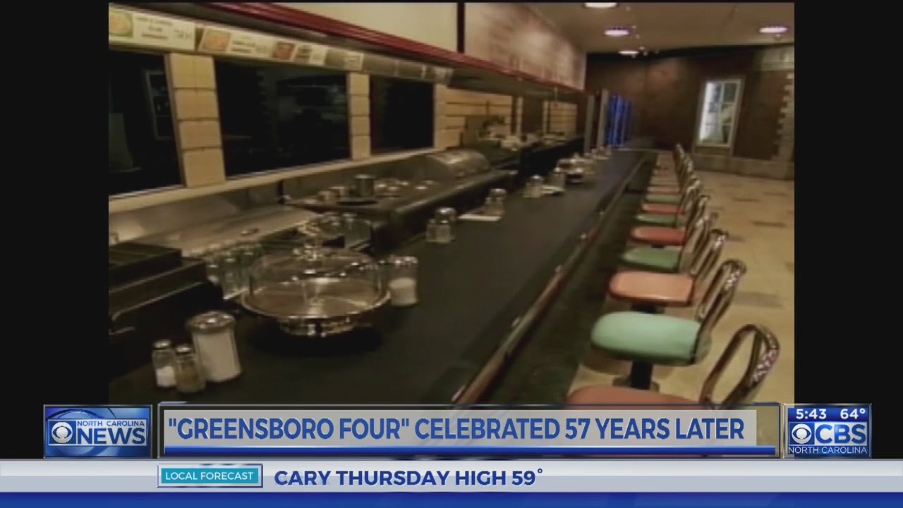 57th anniversary of Greensboro sit-ins