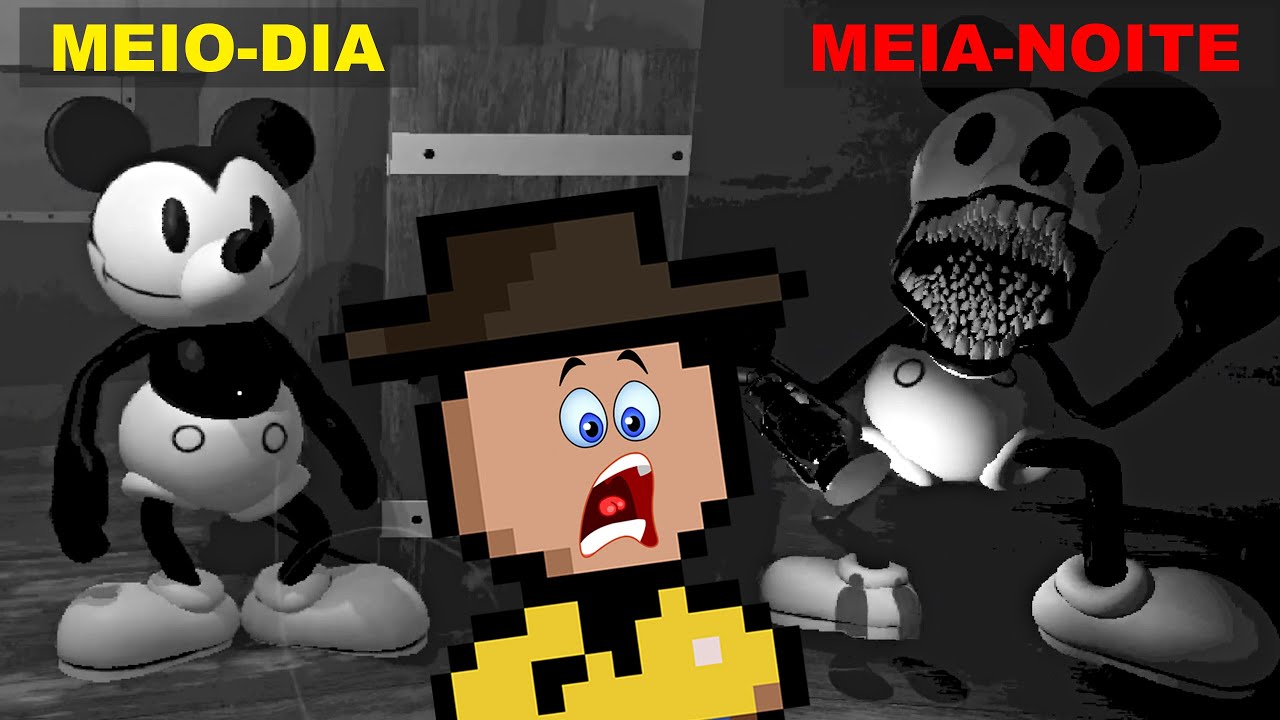O JOGO DE TERROR do MICKEY MOUSE (Captain Willie) #SextaDoTerror
