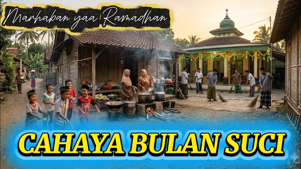 CAHAYA DIBULAN SUCI // SUASANA RAMADHAN DI DESA