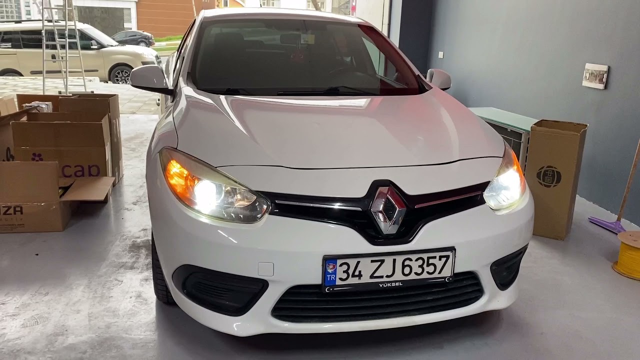 RENAULT FLUENCE LED XENON UYGULAMAMIZ