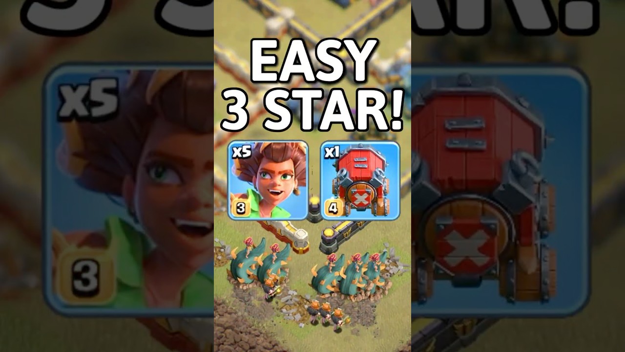 СИЛЬНЕЙШАЯ АТАКА TH17 &mdash; RC CHARGE ROOT RIDERS #clashofclans #townhall17 #attackstrategy