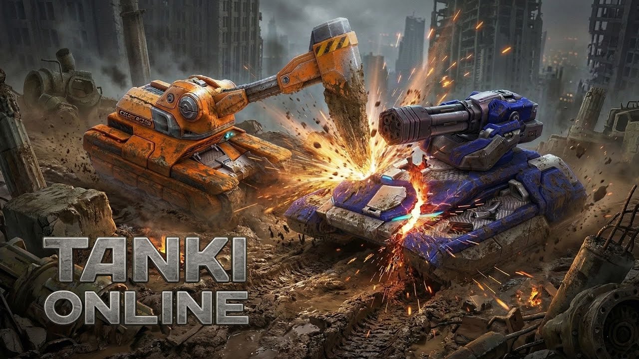 💥 TANKI ONLINE: ИГРАЮ В ММ С РАНДОМОМ