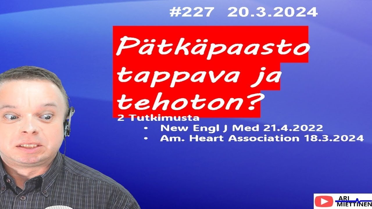 227 Pätkäpaastosta uusia tutkimuksia