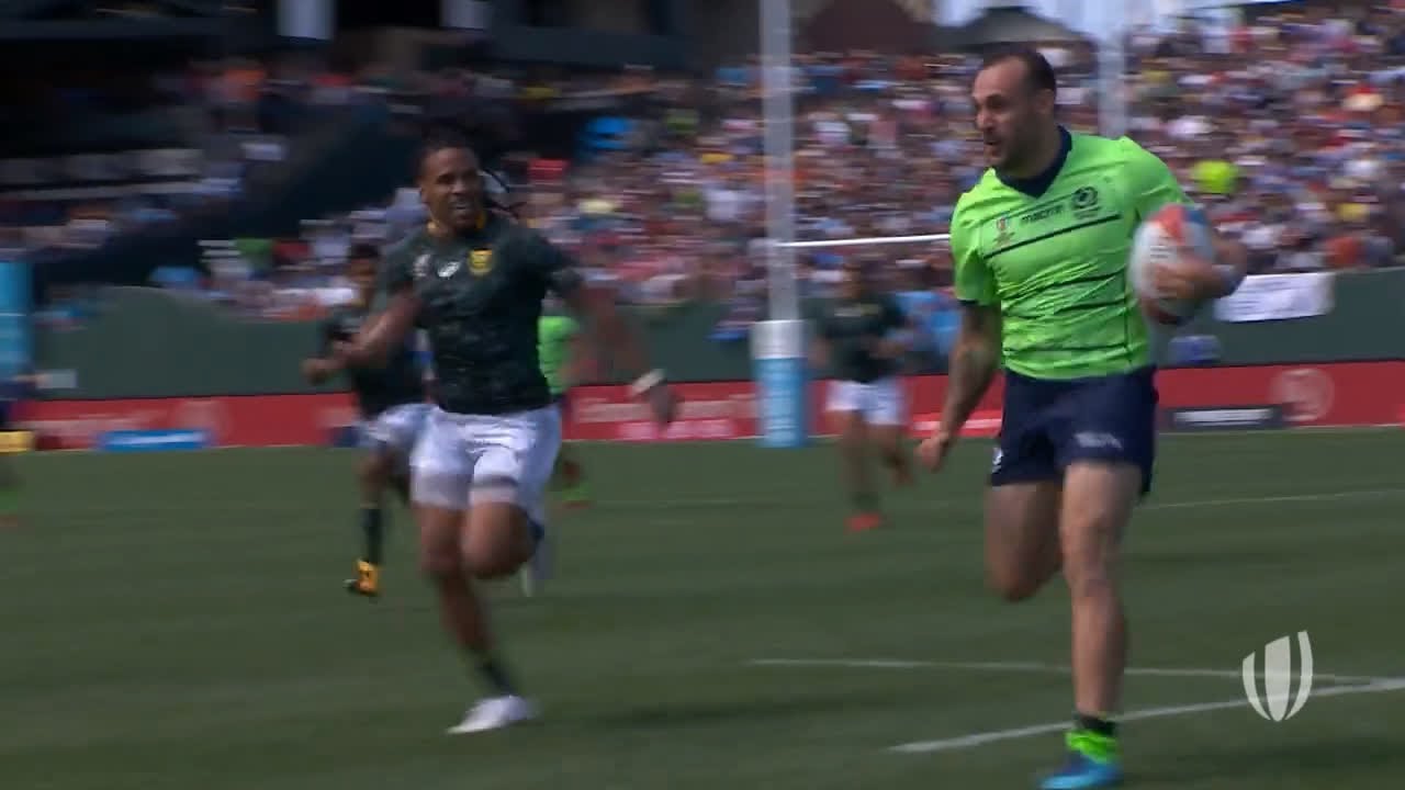 Best tries of the men's Rugby World Cup Sevens