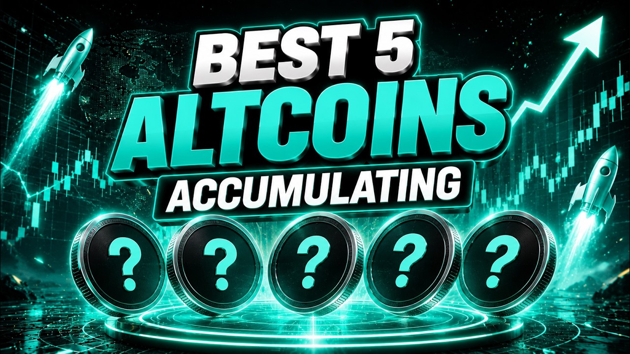 BEST 5 Crypto Altcoins We're Accumulating in 2026!!