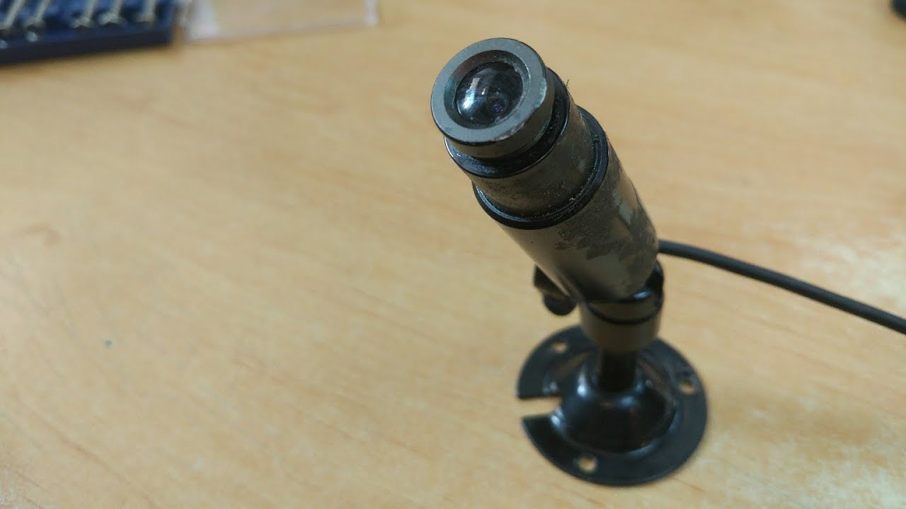 Sony CCD equipped kpc-s190s Ремонт камеры видео наблюдения/CCTV camera Repair