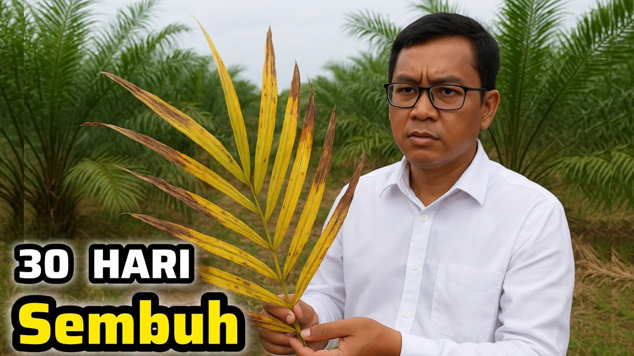 ‼️Solusi Daun Sawit Kuning/Kering‼️30 Hari Sembuh Total‼️Racik Pupuk Terbaik Untuk Sawit‼️