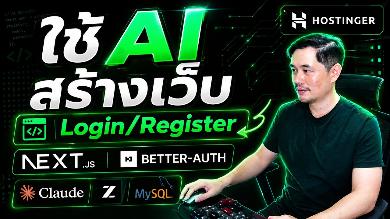 ใช้ Skills เสริมแกร่ง AI เขียนเว็บ Login/Register (Claude Code + Next.js + Better Auth)