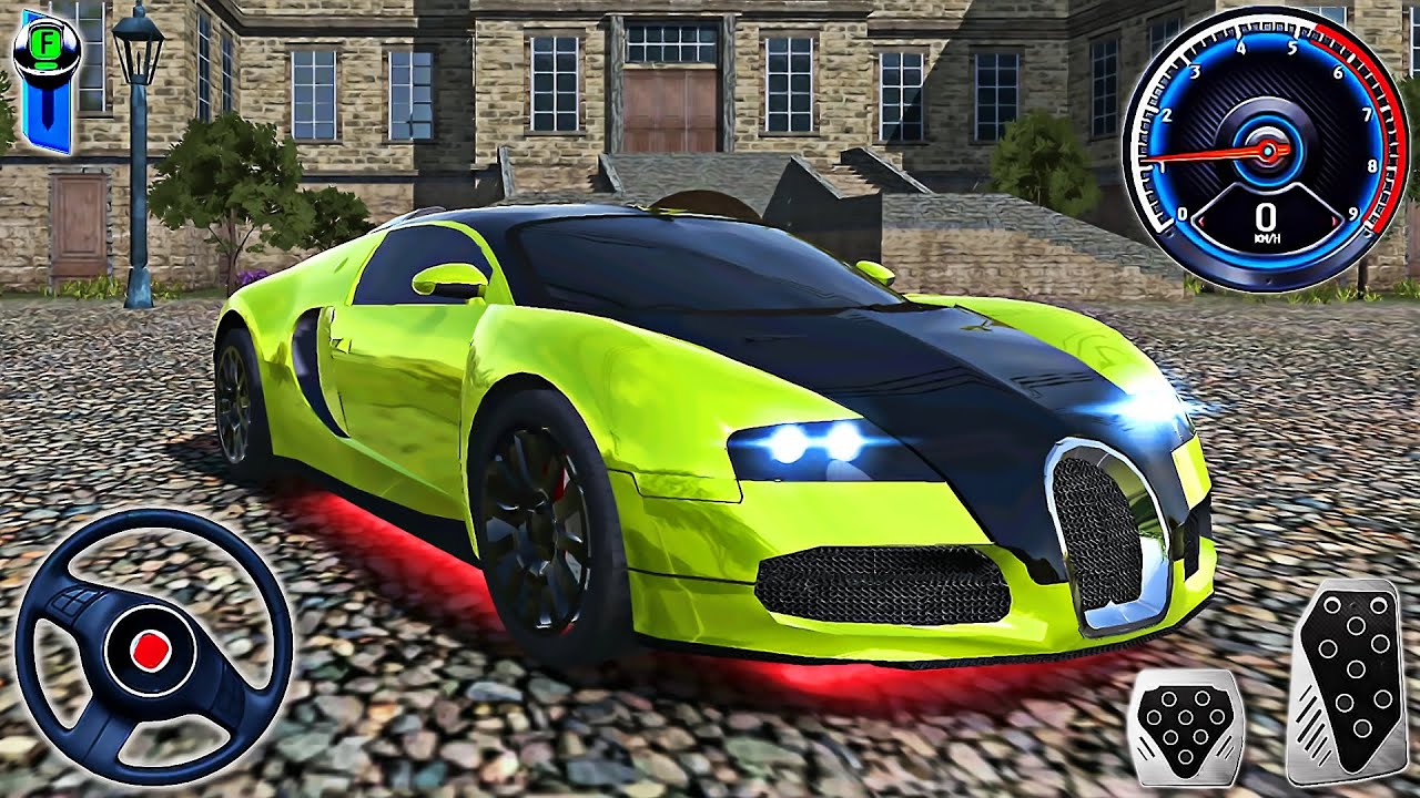 Rescue Police Bugatti Veyron Driving Game - European Luxury Car | Android Gameplay | Part 5