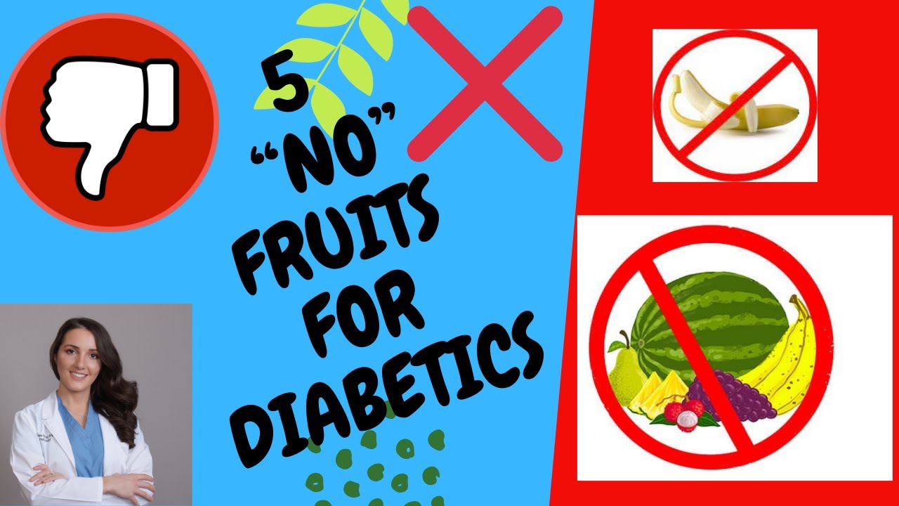 WORST FRUITS FOR DIABETES. Fruits that Increase Blood Sugars