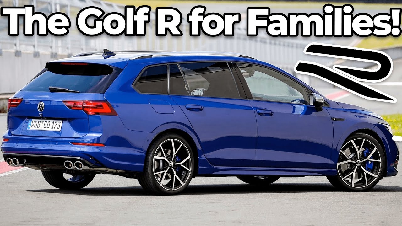 Worth waiting for the wagon? (Volkswagen Golf R wagon 2022 review walkaround)