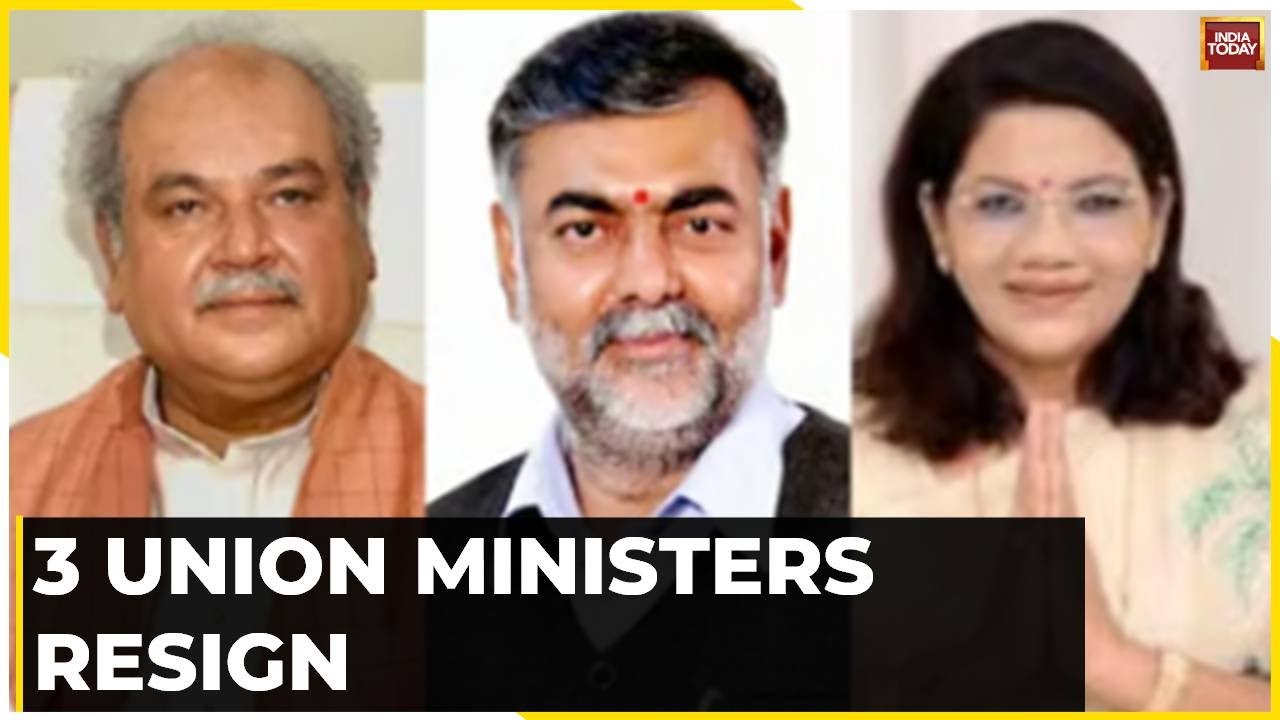 Narendra Tomar, Prahlad Patel & Renuka Singh Resign As Ministers From Union Cabinet | Election 2023