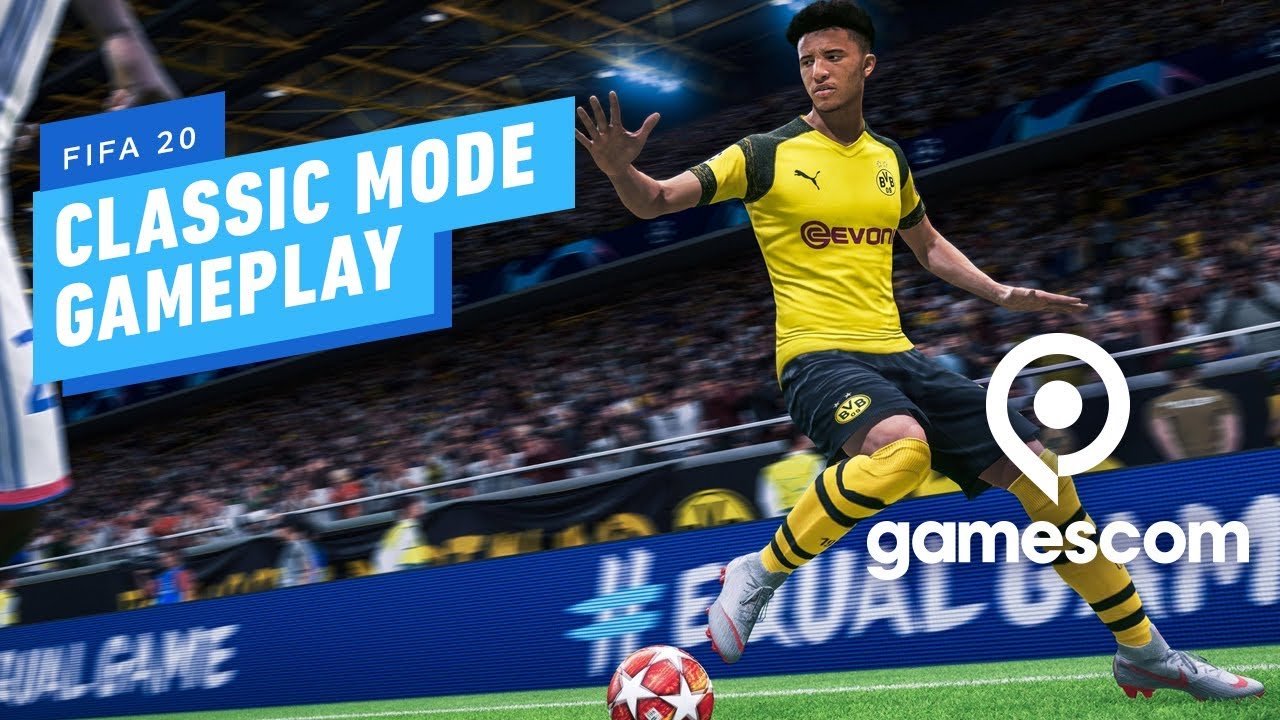 11 Minutes of FIFA 20 Classic Mode Gameplay (4K 60fps) - Gamescom 2019