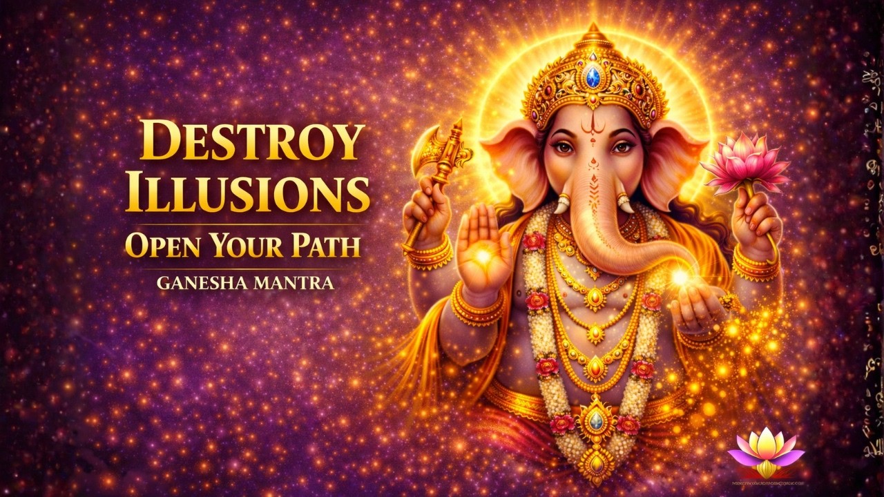 This Ganesha Mantra DESTROY Illusions & CLEARS Your Path INSTANTLY