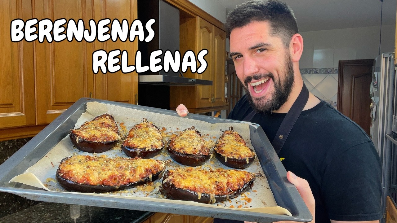 Como Hacer BERENJENAS RELLENAS de Carne y Verduras🤤