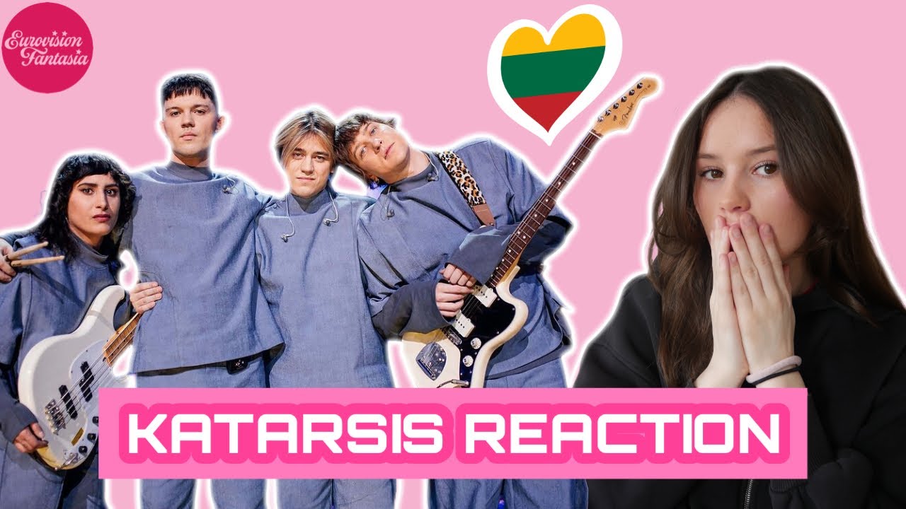 🇱🇹REACTING TO KATARSIS - TAVO AKYS (LITHUANIA 2025)