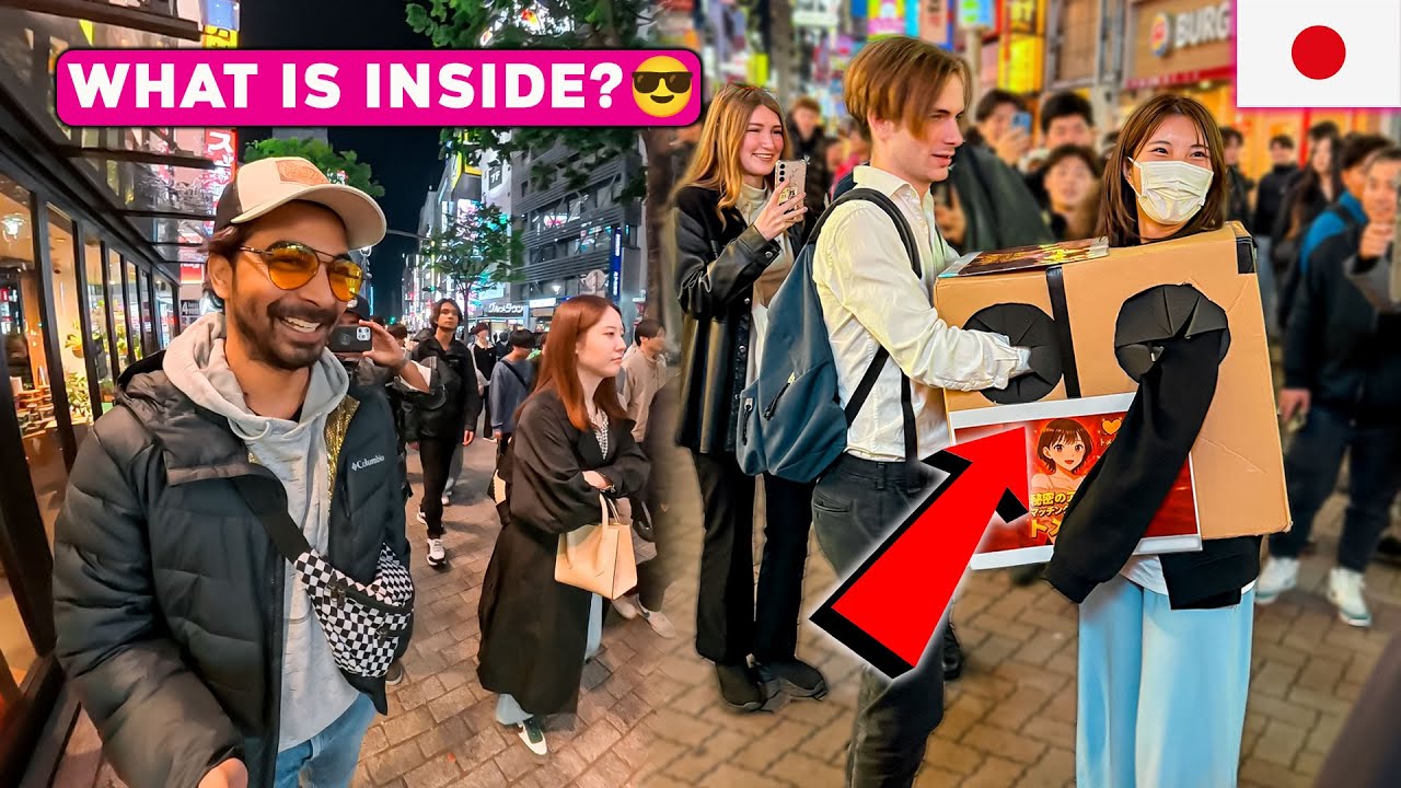Yeh Kya Naughty Scene Chalu Hai Tokyo Ke Streets Pe 😱