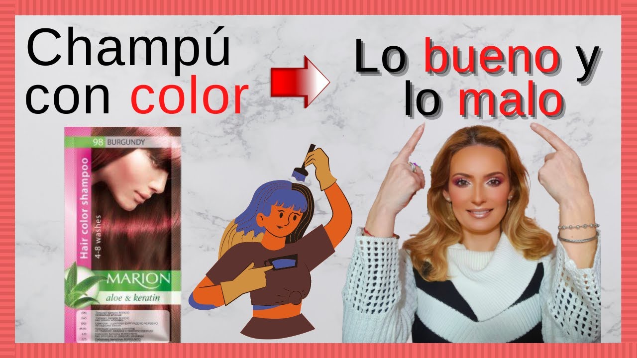 Champú con COLOR MARION, lo BUENO y lo MALO / Champú con color SÚPER ECONÓMICO 😁😊🤨