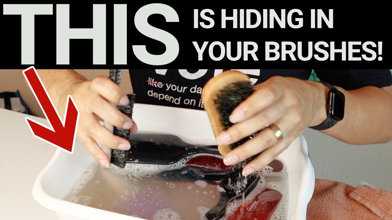 How to PROPERLY disinfect your brushes