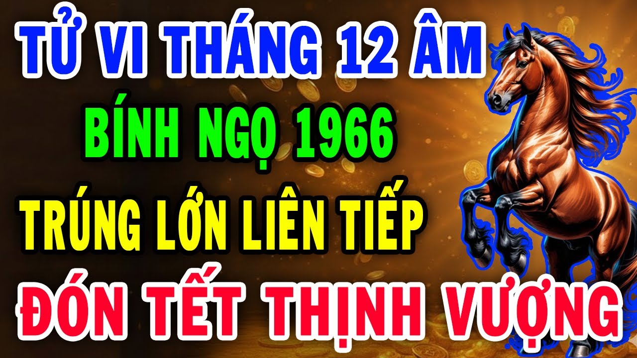Tin Vui Lớn Nhất Năm: Bính Ngọ 1966 Đúng Tháng 12 Âm Lịch, Trúng Lớn Liên Tiếp, Đón Tết To Nhất Làng