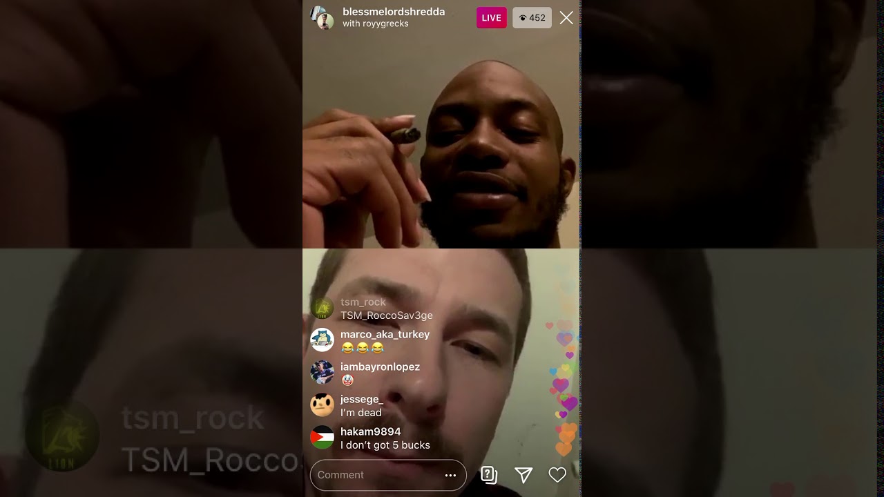 Chilly’s ex talks with Lovell on Instagram stream