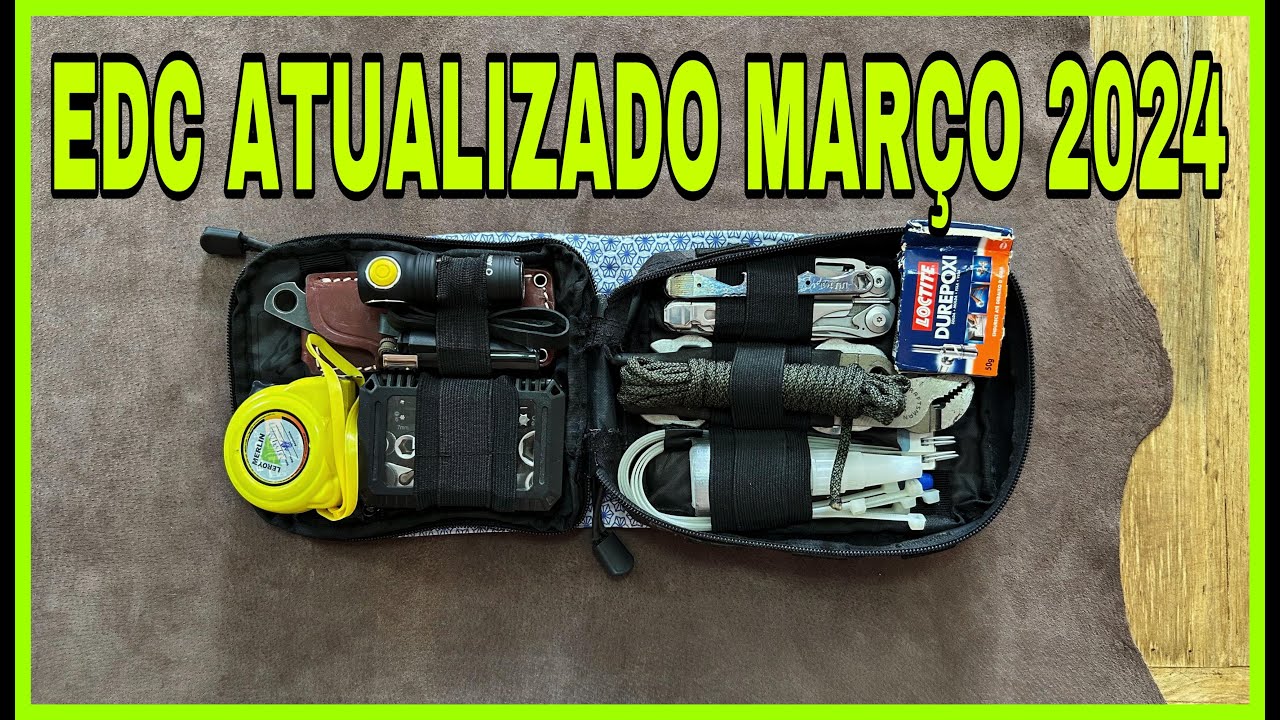 🔴 KIT EDC Atualizado - Março 2024