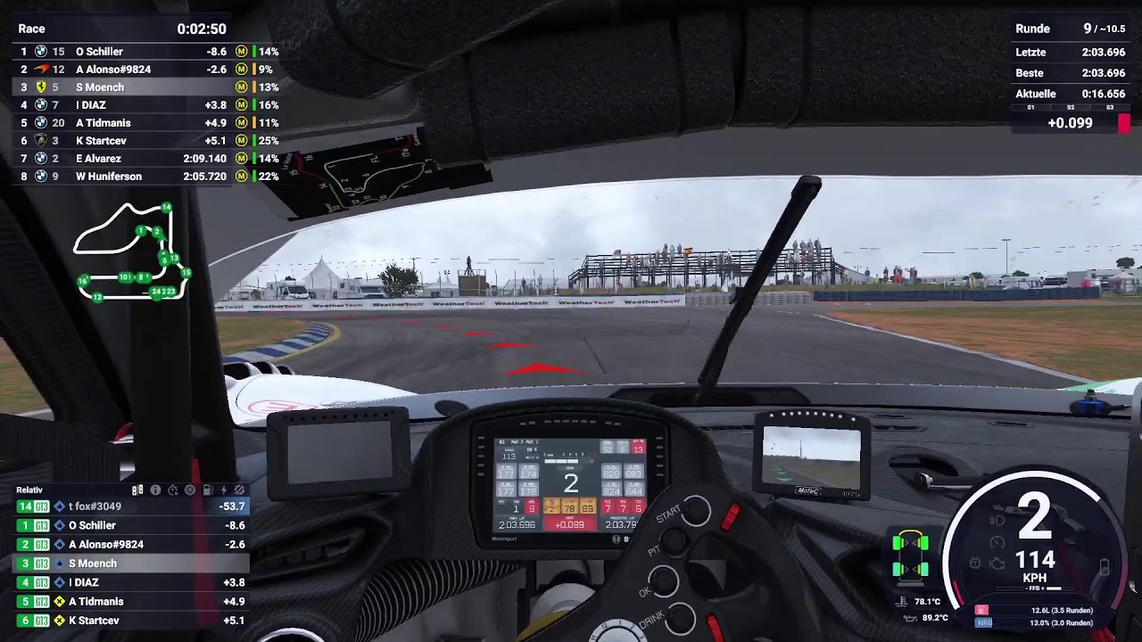 🔴 LIVE RENNEN: Le Mans Ultimate Online Racing / Täglicher Wahnsinn