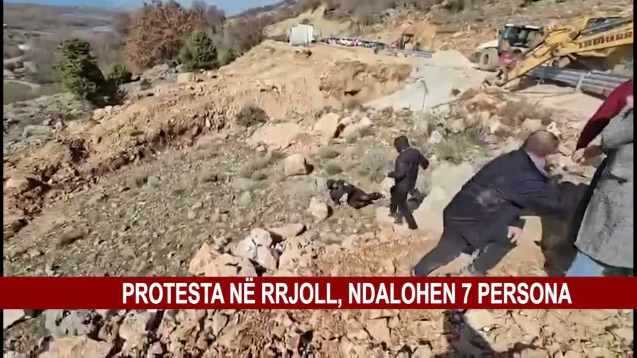 PROTESTA NË RRJOLL,NDALOHEN 7 PERSONA