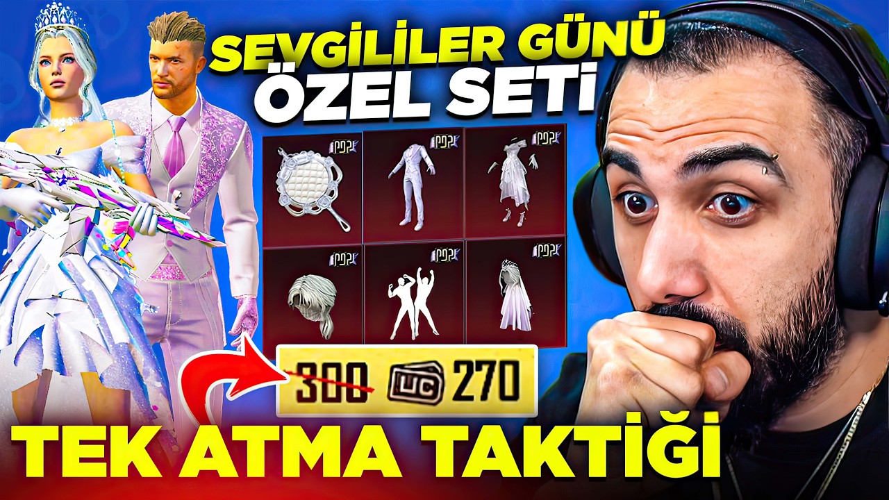 YENİ DESTANSI ÇİFT SETİ GELDİ!! 😱 270 UC'YE TEK ATMA TAKTİĞİ! | PUBG Mobile