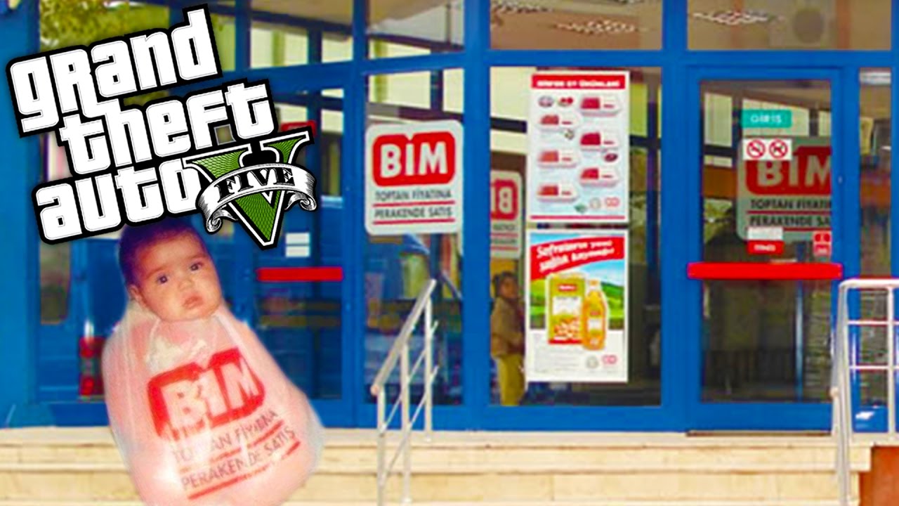 GTA 5 GERÇEK HAYAT !!! - BİM' de Çalışmaya Başladık! #11