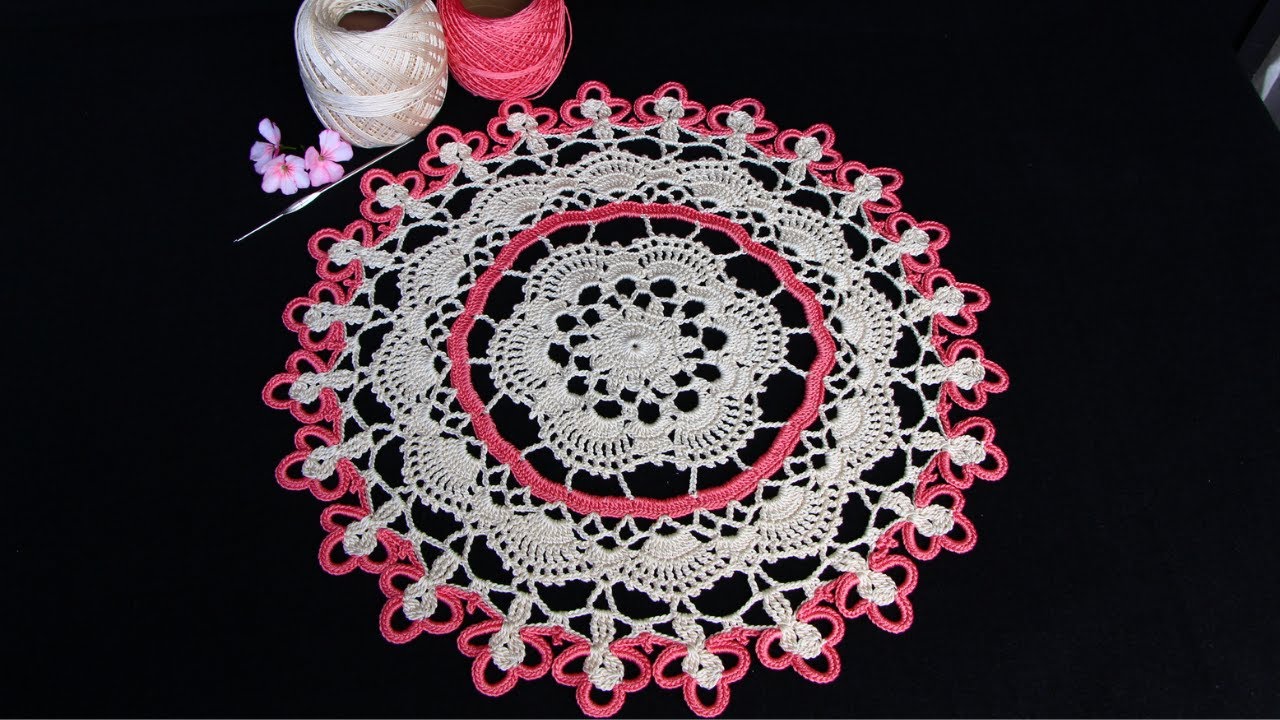 Como aprender a tejer Carpeta, tapete a crochet paso a paso Fácil. Parte 3/3.