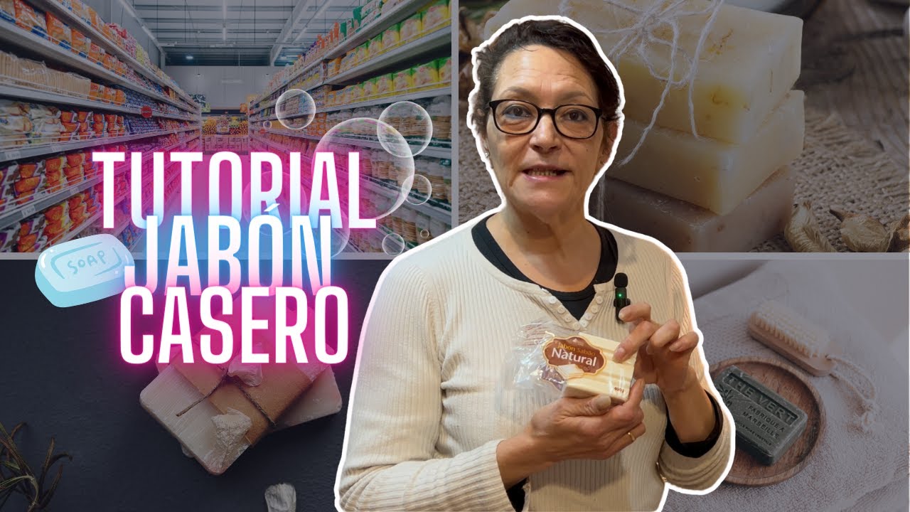 🧼 CÓMO HACER JABÓN CASERO | CON SÓLO 3 INGREDIENTES DE MERCADONA 😍 TUTORIAL FÁCIL PASO A PASO 😎