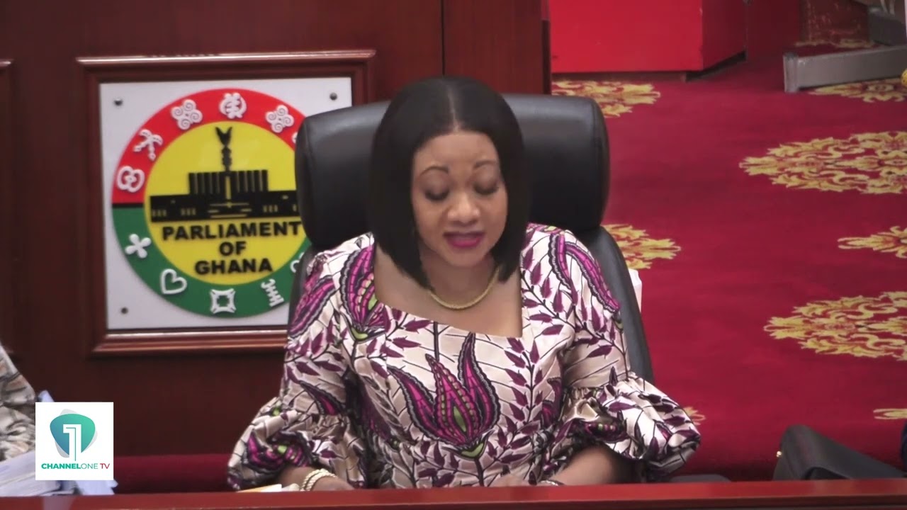 Jean Mensa briefs Parliament on EC's preparations towards the 2024 General Elections