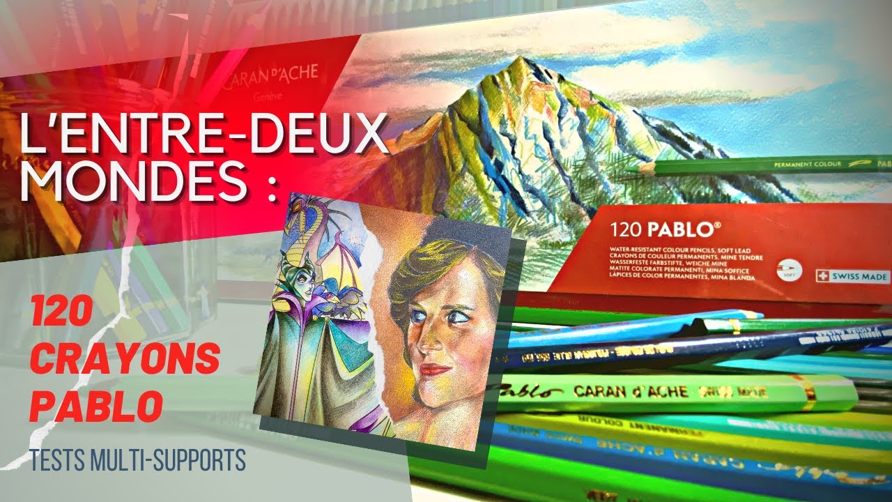 Crayons Pablo de Caran d'Ache - L'entre deux mondes