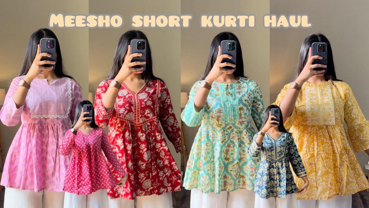 *HUGE* MEESHO KURTI HAUL || 21 MUST HAVE KURTIS🎀|| SUMMER CLOTHES TRY ON HAUL💕