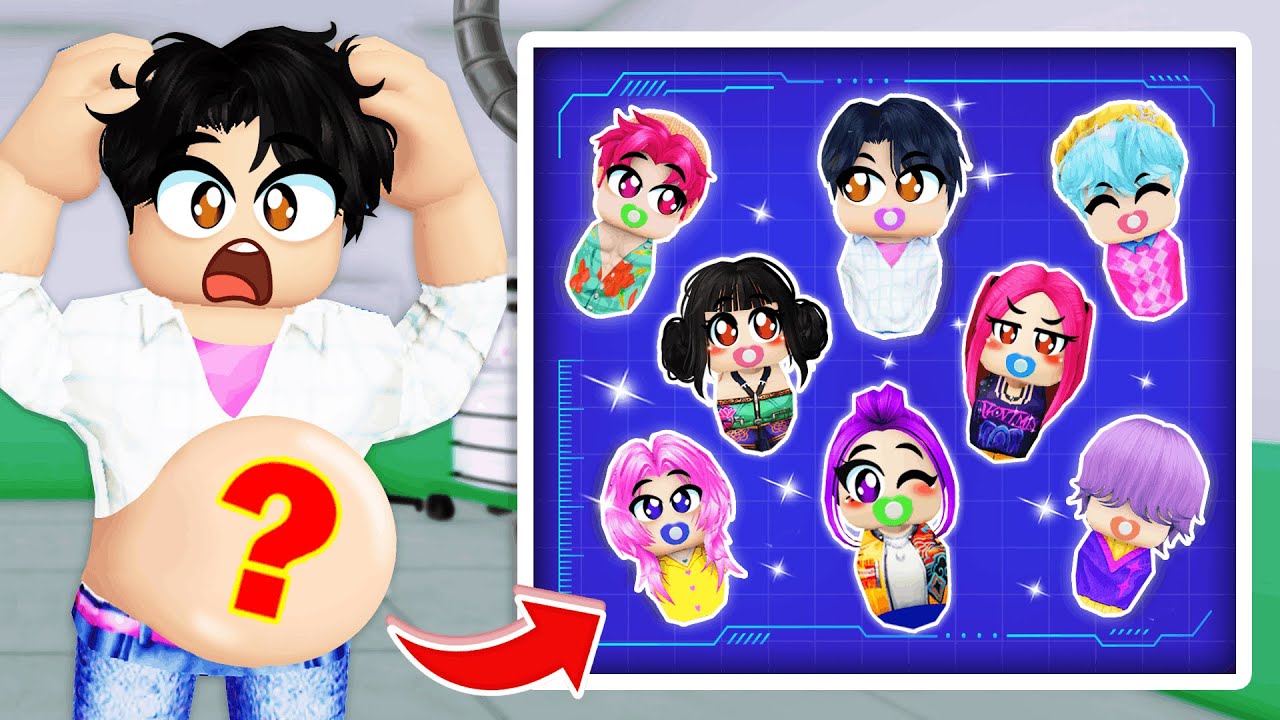 JINU Is EXPECTING PREGNANT... With OCTUPLETS in Roblox !? (KPop Demon Hunters)