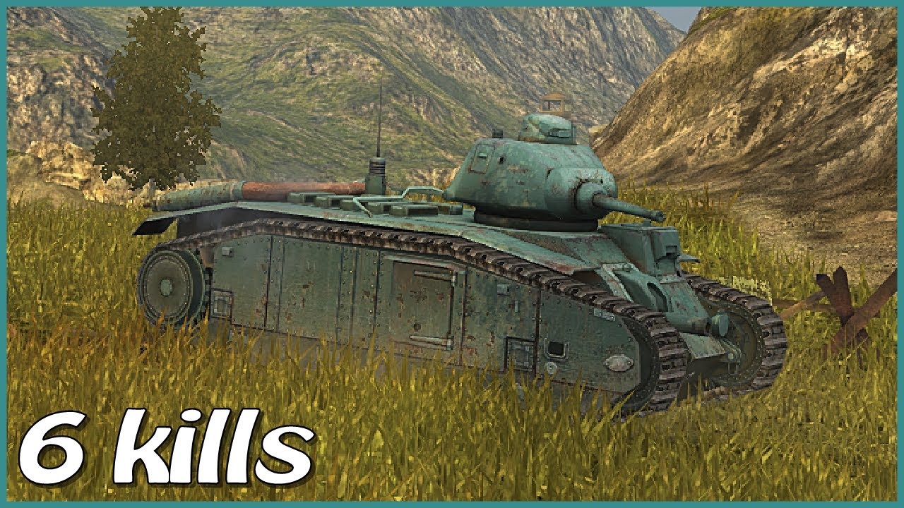 #WoTBlitz / B1 / 6 frags / 2.4k dmg
