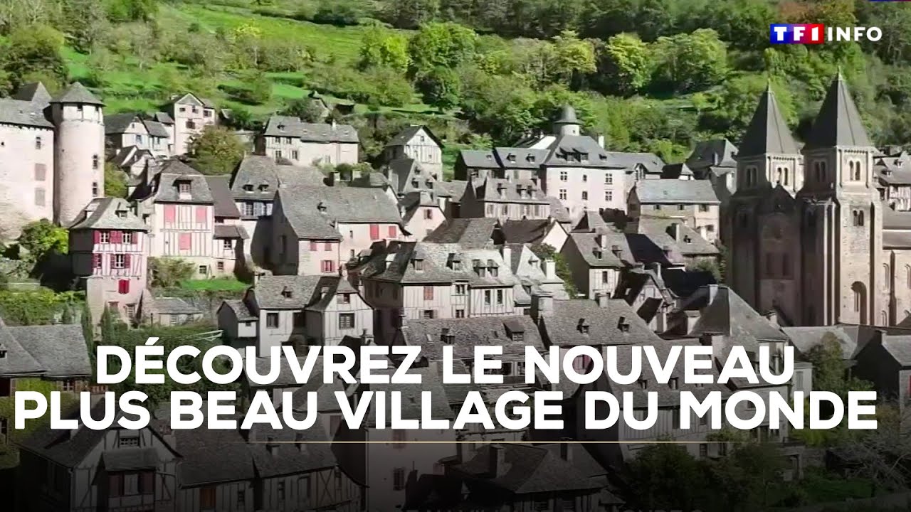 Découvrez le nouveau plus beau village du monde dans l’Aveyron｜TF1 INFO