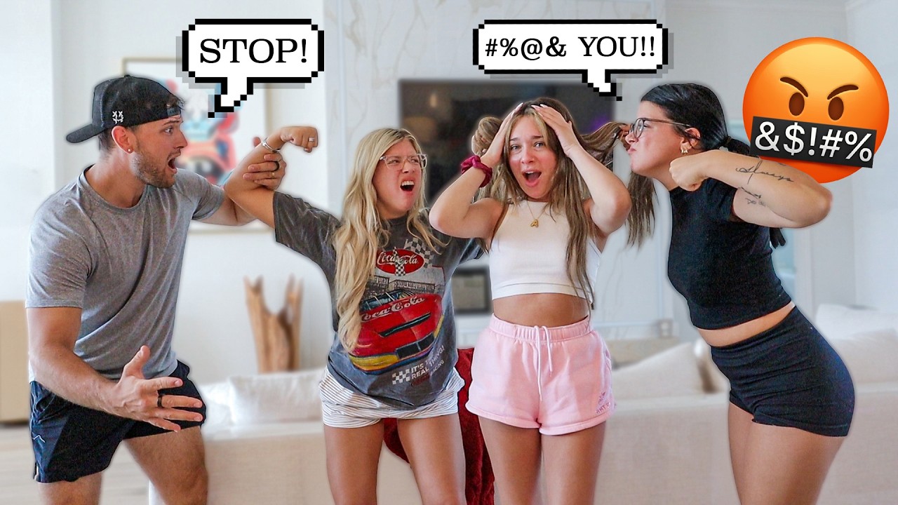 ARGUING With My Twin Sister & Bestfriend In FRONT of My HUSBAND!! *He Was Speechless*