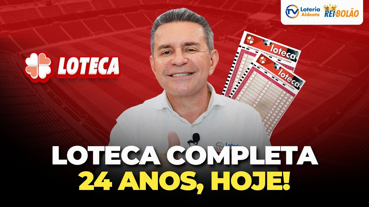 LOTECA COMPLETA 24 ANOS: ENTENDA COMO FUNCIONA A LOTERIA DO FUTEBOL E SUAS CHANCES DE GANHAR!
