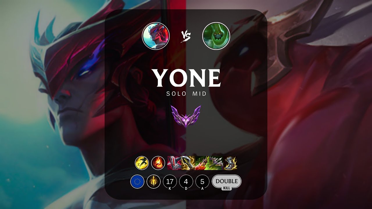 Yone Mid vs Zac - EUW Master Patch 12.23