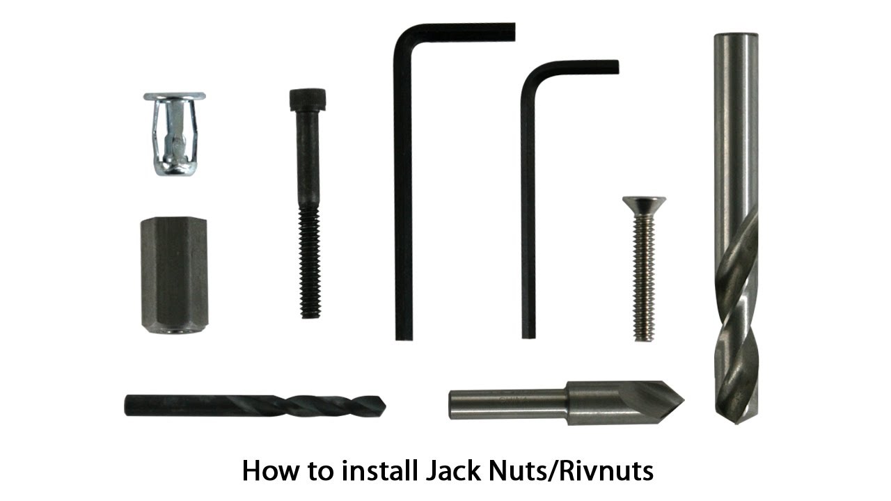 How To: Install Jack Nuts / Rivnuts