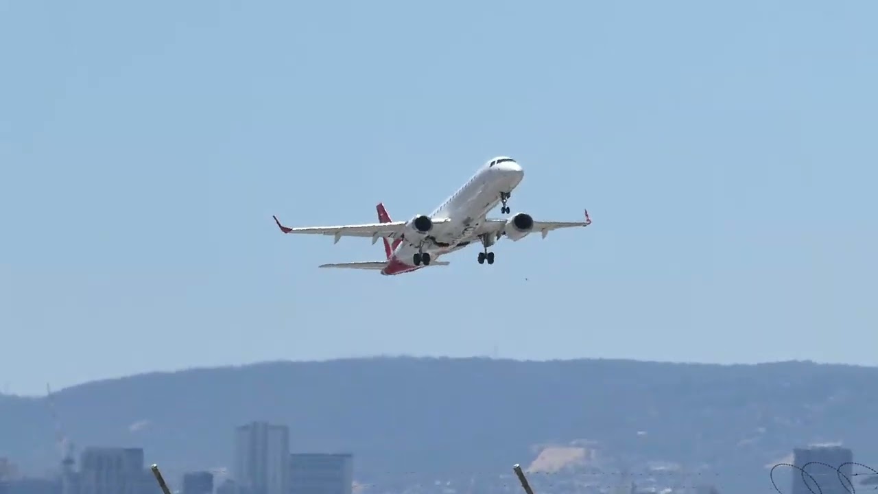 Plane spotting at Adelaide Airport