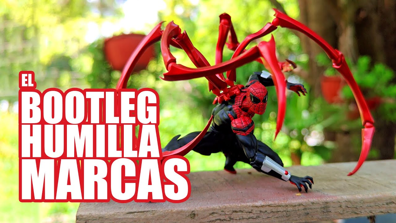 Superior Spider-Man Bootleg Mess Toys | &iquest;Mejor que Marvel Legends? | Toy Photography