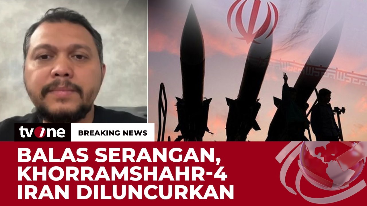 WNI di Iran: Iran Luncurkan Rudal-rudal Berat ke Israel dengan Hulu Ledak hingga 1 Ton | tvOne