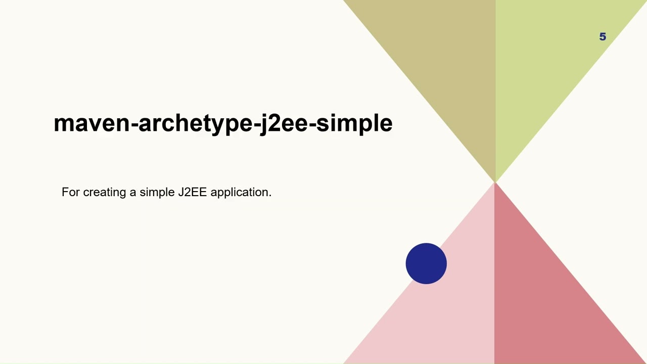 Maven Archetypes