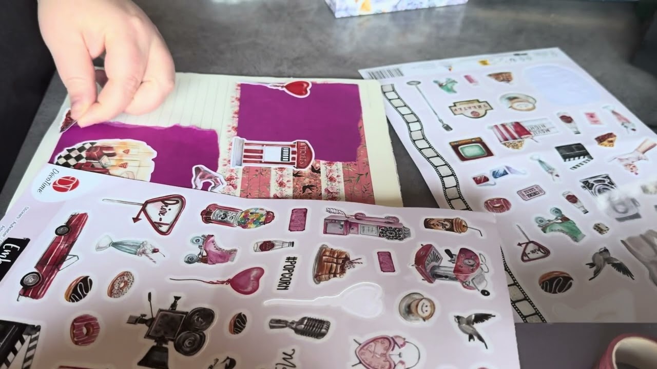 ❤️💌ASMR SCRAPBOOKING : ST VALENTIN 💌❤️